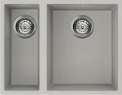 Zlewozmywaki - Elleci Quadra 150 (podwieszany) 79 Aluminium - miniaturka - grafika 1