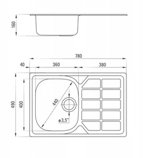 Deante Soul ZEO 3113 - Zlewozmywaki - miniaturka - grafika 2