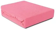 Prześcieradła - Darymex Prześcieradło Frotte z gumką jasnoróżowe 140x200 dx-140-pft-002 - miniaturka - grafika 1