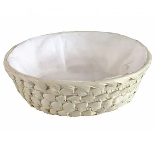 Domotti DOMOTTI PALMA KOSZYK NA PIECZYWO 23 CM ECRU 68088 68088 - Kosze na owoce - miniaturka - grafika 2