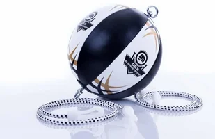 DBX Bushido PIŁKA REFLEKSOWA BOKSERSKA BUSHIDO SKÓRA CZAR-BIAŁ ARS-1164 B - Gruszki treningowe - miniaturka - grafika 3