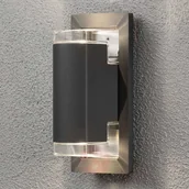 Lampy ogrodowe - Konstsmide Kinkiet zewnętrzny Potenza, Up & Down, antracytowa - miniaturka - grafika 1