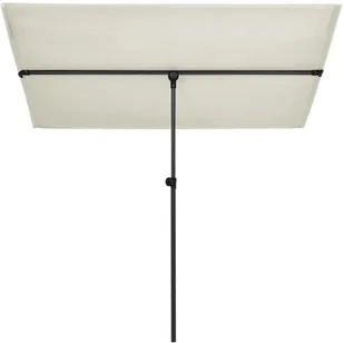 vidaXL Parasol ogrodowy na słupku aluminiowym 2x1,5 m piaskowy 47337 - Parasole ogrodowe - miniaturka - grafika 3