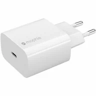 Ładowarki do telefonów - Mophie Ładowarka sieciowa GaN Wall Adapter USB-C 30W, biała 409908422 - miniaturka - grafika 1