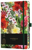 Notesy i bloczki - Castelli Notatnik 13x21cm linia Castelli Eden Leopard - miniaturka - grafika 1