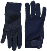 Rękawiczki jeździeckie - Pfiff bawełniane rękawiczki, niebieski, S - miniaturka - grafika 1