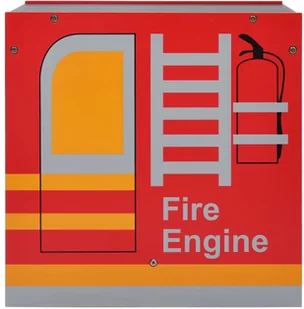 vidaXL 3-częściowy zestaw mebli dla dzieci, wóz strażacki, drewno vidaXL - Wyposażenie pokoiku dziecięcego - miniaturka - grafika 5