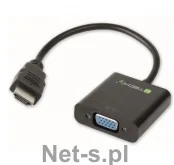 Techly Konwerter HDMI męski na VGA żeński z audio 306493 - Złącza, przejściówki, adaptery - miniaturka - grafika 8