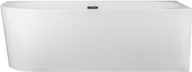 Wanny - Corsan Wanna narożna do montażu przyściennego Intero prawa 160 cm z wykończeniem chrom 649384 - miniaturka - grafika 1