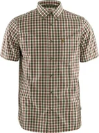 Odzież trekkingowa męska - Fjällräven Fjällräven Övik Bluzka z krótkim rękawem Mężczyźni, laurel green XXL 2021 Koszule Button Down z krókim rękawem F81923-625-2XL - miniaturka - grafika 1