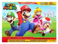 Ozdoby bożonarodzeniowe - Jakks Jakks Super Mario Kalendarz Adwentowy w/2.5"" Limited Articu 411354 - miniaturka - grafika 1