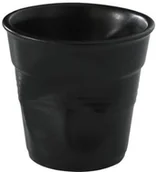 Kubki - Revol rv002114 zagięcie kubek do cappuccino 0,18 Matt Czarny RV002114 - miniaturka - grafika 1