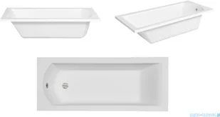 Besco Shea 150x70 wanna prostokątna + obudowa + syfon #WAS-150-PK/#OAP-150-UNI/19975 - Wanny z hydromasażem - miniaturka - grafika 3