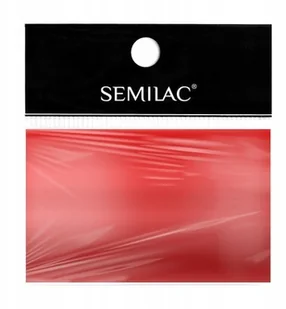 Semilac Folia Transferowa Red 04 - Ozdoby do paznokci - miniaturka - grafika 2
