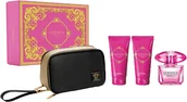 Zestawy perfum damskich - Versace Versace Bright Crystal Absolu zestaw - woda perfumowana  90 ml + balsam 100 ml + żel pod prysznic 100 ml + kosmetyczka VER-BCA07 - miniaturka - grafika 1