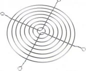 Tuning komputera - akcesoria - Ohne hersteller Osłona wentylatora 140mm srebrna FGR-140S (FGR140S) - miniaturka - grafika 1