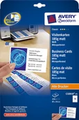 Papier do drukarek - Avery Zweckform Papier wizytówkowy 85x54mm C32010-25 C32010-25 - miniaturka - grafika 1