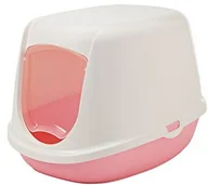 Kuwety dla kotów - Nobby 72182 kuweta "duch Esse", Sweet Pink-biały, 44.5 x 35.5 x 32 cm - miniaturka - grafika 1