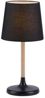 Lampy stojące - Leuchten Direkt 14423-18 - Lampa stołowa NIMA 1xE14/40W/230V czarna - miniaturka - grafika 1
