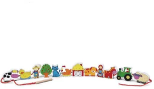 VIGA Klocki - życie na farmie (1556) - Układanki dla dzieci - miniaturka - grafika 8