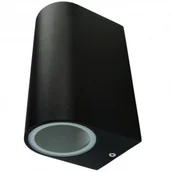 Oprawy, klosze i abażury - GTV Oprawa ogrodowa 2xGU10 2x35W IP54 czarna kinkiet lampa ścienna TIAGO 2151 LD-TIAGOGU10D-20 - miniaturka - grafika 1