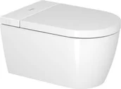 Miski WC - Duravit Sensowash Starck F Lite Toaleta WC myjąca podwieszana 37,8x57,5 cm Rimless bez kołnierza biała 650001012004310 - miniaturka - grafika 1