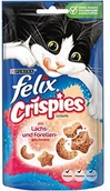 Przysmaki dla kotów - Felix Crispies skarpeta dla kotów, 8 sztuk w opakowaniu (8 x 45 g) - miniaturka - grafika 1