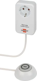 HBF ECO Line Comfort Switch Adapter EL CSA 1 z włącznikiem oświetlenia ręcznym/nożnym 1508220 - Przedłużacze i rozgałęźniki - miniaturka - grafika 2