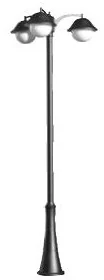 Su-Ma Prince Max wys. 310cm. Latarnia ogrodowa potrójna OGMW 3 O-BD OGMW 3 O-BD - Lampy ogrodowe - miniaturka - grafika 4