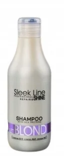 Stapiz Szampon Sleek Line Blond Violet 300ML - Szampony do włosów - miniaturka - grafika 2