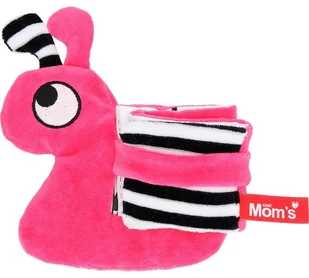 Hencz Toys Toys Książeczka Ślimak Różowy - Maskotki i pluszaki - miniaturka - grafika 4