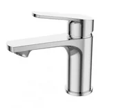 Baterie umywalkowe - Sea-Horse Bateria FOGO umywalkowa stojąca niska chrom BJV104 - miniaturka - grafika 1