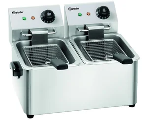 Bartscher FRYTOWNICA PODWÓJNA SNACK II 2x4L 162412 A162412E - Inne urządzenia gastronomiczne - miniaturka - grafika 2