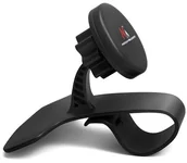 Uchwyty samochodowe do telefonów - Maclean Uchwyt samochodowy magnetyczny do deski rozdzielczej MC-858 (kolor czarny) - miniaturka - grafika 1