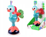 Grzechotki dla dzieci - Magiczna grzechotka na przyssawce Paw ZA3517 - miniaturka - grafika 1