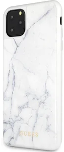 Guess Marble - Etui iPhone 11 Pro Max biały - Etui i futerały do telefonów - miniaturka - grafika 3