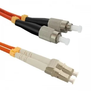 Qoltec Optic Patchcord LC/UPC FC/UPC MM 50/125 OM2 2m 54056 - Patchcordy - miniaturka - grafika 2