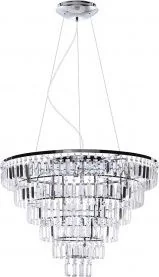 Azzardo Lampa wisząca Glamour lampa wisząca LED Ready do salonu CRYSTAL AZ4752 AZ4752 - Lampy sufitowe Azzardo Lampa wisząca Glamour lampa wisząca LED Ready do salonu CRYSTAL AZ4752 AZ4752 - Lampy sufitowe - miniaturka - grafika 1