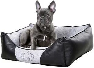 Kerbl Legowisko dla psa Chiara, 42 x 32 cm, szare i czarne, 80360 - Legowiska dla psów - miniaturka - grafika 3