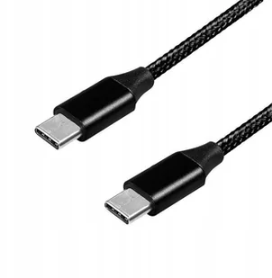 LogiLink Kabel USB 2.0 CU0154 USB-C USB-C M/M czarny 1m CU0154 - Huby USB - miniaturka - grafika 4