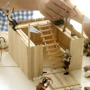 Creativ Company A S Patyczki, płaskie, 200 sztuk - Scrapbooking - miniaturka - grafika 5