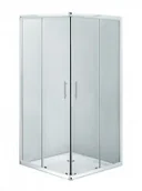 Kabiny prysznicowe - Invena NEVADA 90x90 transparentne AK-42-195 - miniaturka - grafika 1
