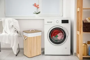 Kosz bambusowy na pranie 72L 1 komorowy naturalny - Kosze na bieliznę - miniaturka - grafika 9