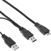 Kable miedziane - InLine 35415Y kabel USB 4043718215782 - miniaturka - grafika 1