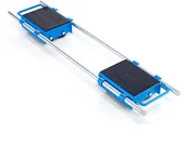 Wózki na żywność - AJ Nastawne platformy transportowe Obciążenie:6000kg 40406 - miniaturka - grafika 1