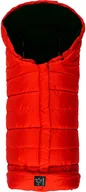 Akcesoria do wózków - Kaiser Naturfellprodukte Śpiworek termiczny "Arctik" w kolorze czerwonym - 105 x 48 cm - miniaturka - grafika 1