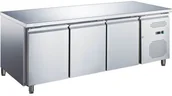 Stoły gastronomiczne - Stalgast Stół Chłodniczy 3-Drzwiowy Agregat Boczny 417 L - miniaturka - grafika 1