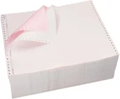 Papier do drukarek - Emerson Papier komputerowy 375x12x2 kolor/nadruk - miniaturka - grafika 1