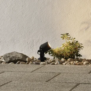 Fumagalli Lampa z grotem Minitommy 1-pkt. CCT czarna/matowa - Lampy ogrodowe - miniaturka - grafika 2