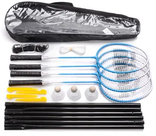 Zestaw 2 X Rakietki + 2X Lotka + Etui Badminton - Zabawki i gry sportowe - miniaturka - grafika 2